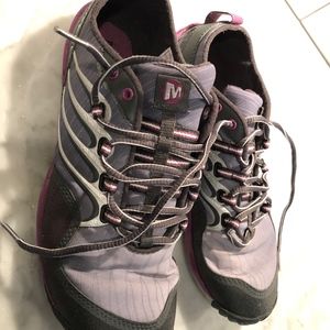Size 8 Merrell Lithe Glove Lace Up Sneaker